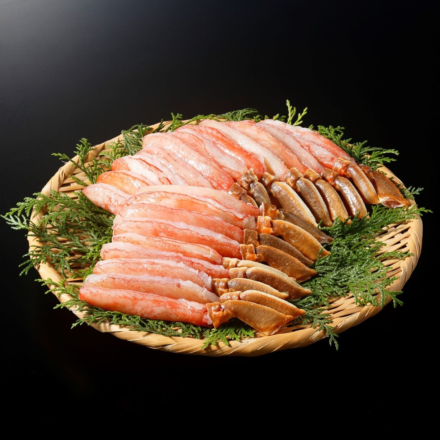 【11月特売】生ズワイガニ太脚!棒ポーション超特大 1kg(500g x 2 / 24本 / 約4-8人前)