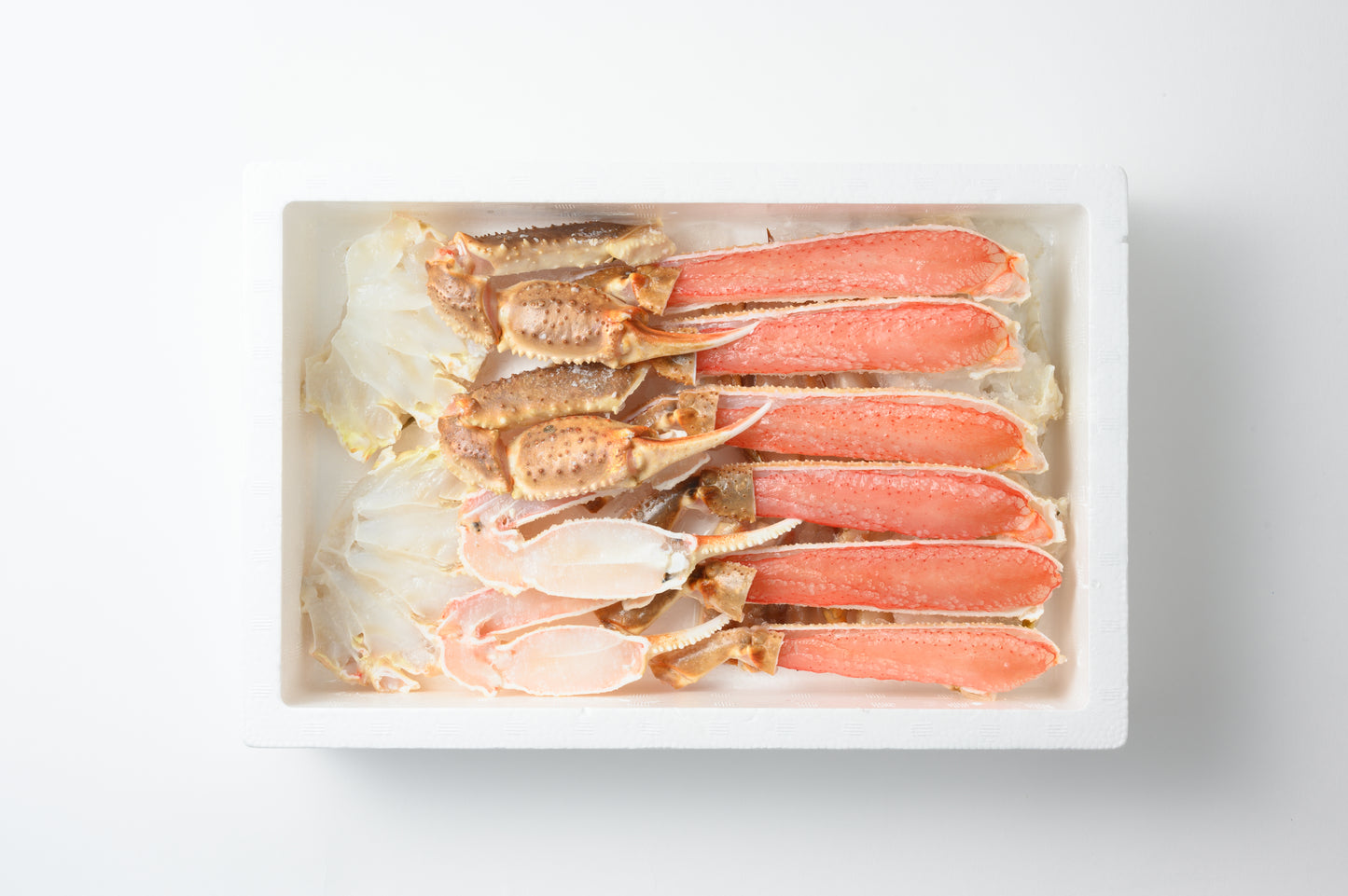 特大!肉厚!生カットオオズワイガニ750g