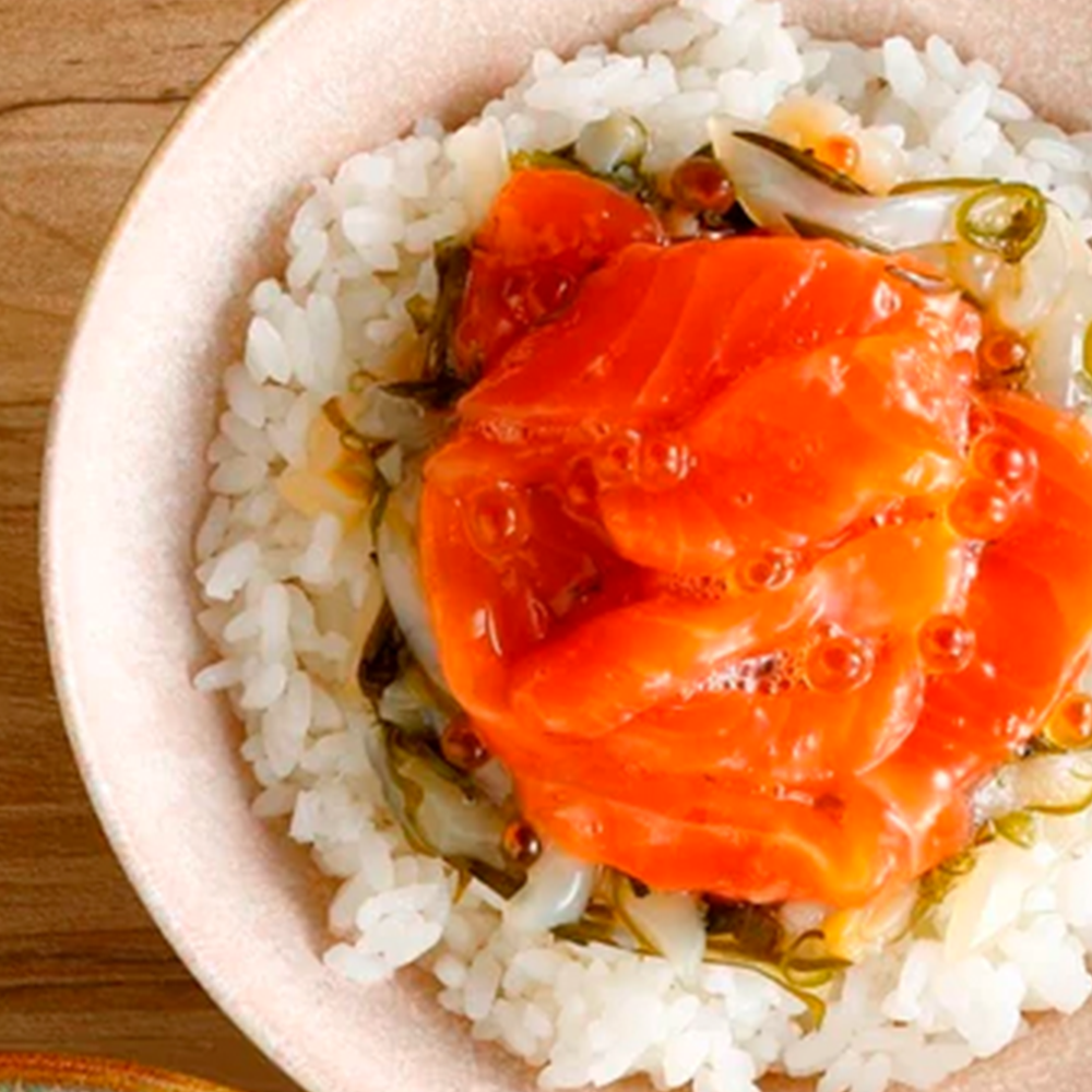 海鮮丼:サーモン 100g