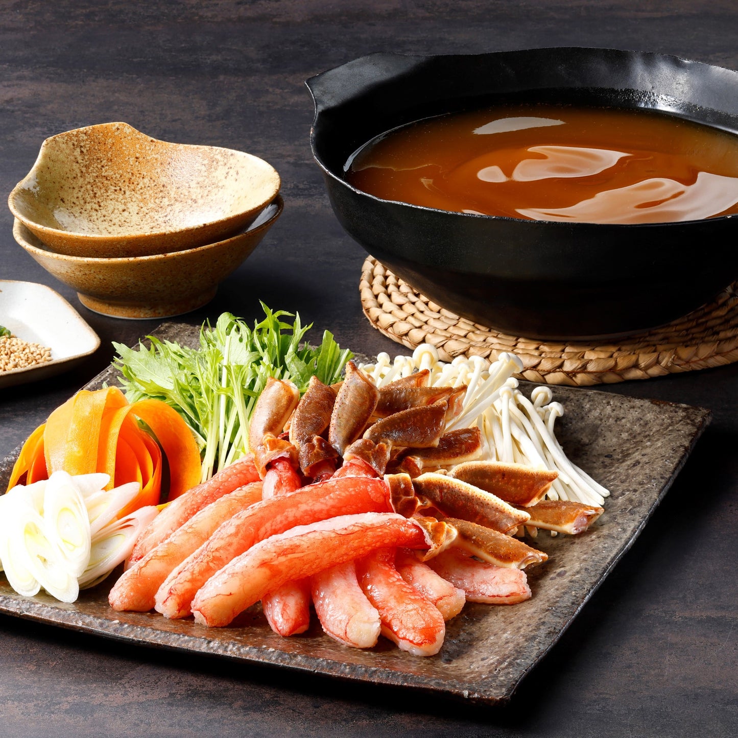 【限定特価】ズワイガニ棒ポーション大 500g(20本、2-4人前)